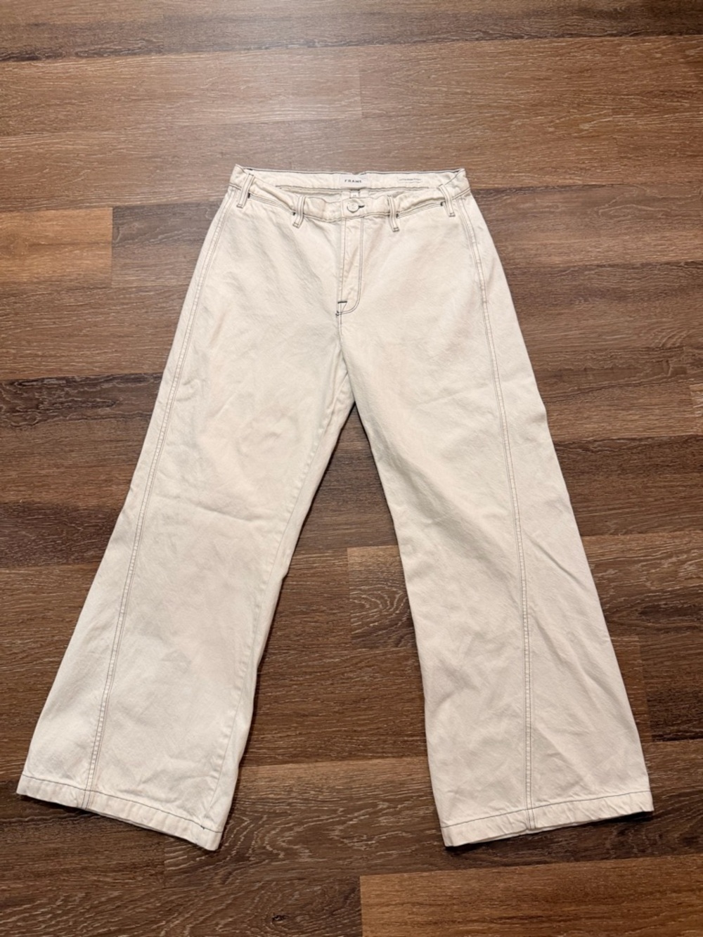 FRAME Le Pixie Baggy Palazzo jeans